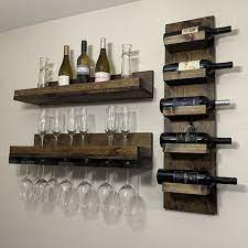Rustic Wine Racks Wine Rack Wall