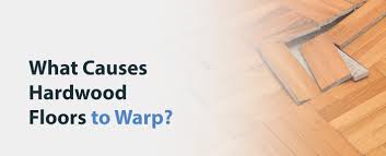 what causes hardwood floors to warp or