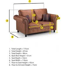 woodford tan suede 2 seater sofa