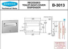 Bobrick B 3013 Trimlineseries Toilet
