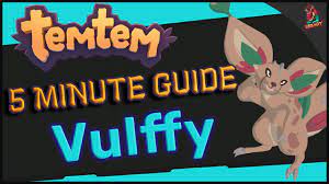 HOW TO VULFFY IN 5 MINS | Temtem Competitive GUIDE! Arbury PVP/PVE Movesets  / Spread / Build! - YouTube