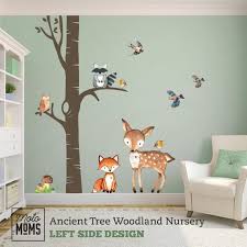 Woodland Trees Nursery Wall Decor 1