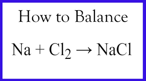 equation for sodium chlorine gas