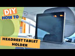 Diy Car Headrest Tablet Holder