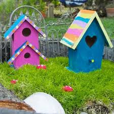 Diy Painted Fairy Houses The Magic Onions