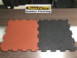 interlocking rubber gym flooring size