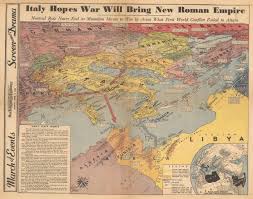 The palgrave atlas of byzantine history is full of maps about byzantium. A 1940 Map Describing Italy S Plan To Rebuild The Roman Empire Taken From The Newspaper The San Francisco Examiner Dpla