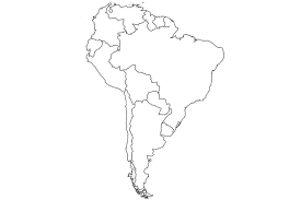 Latin America Blank Map Blank Map Of Latin America Large World Map