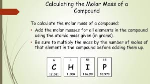 What Is The Molar Mass Of A Substance Magdalene Project Org