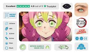 👹 40% Extra OFF Demon Slayer Contacts, Starting from Mitsuri Kanroji's Eyes  - Twinklens