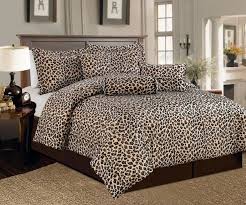 leopard print bedroom