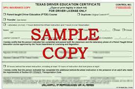 texas drivers education