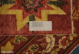 red field antique english needlepoint n