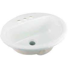With a sleek new look. Briggs Anderson Oval Drop In Bathroom Sink White Do It Best World S Largest Hardware Store