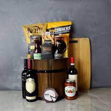 wine barrel gift basket wine gift