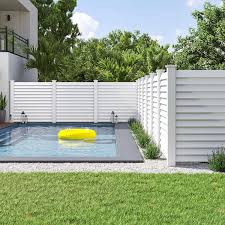 White Vinyl Fence Panel