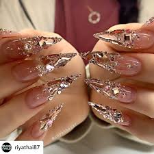 Nails ideas for prom 2015 on victoria nails special occasion nails. 20 Stiletto Nail Art Design Ideas For Prom In 2020 Spring And Summer Page 4 Of 10 Ibaz