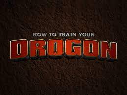 how to train your dragon text effect
