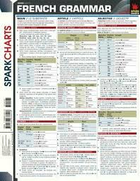 Sparkcharts Spark Charts French Grammar By Sparknotes Staff 2002 Paperback