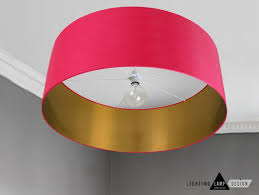 Large Lamp Shade Drum Ceiling