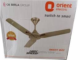 orient jazz ceiling fan sweep size