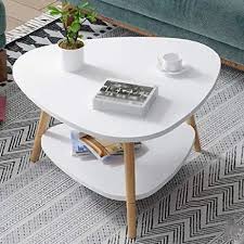 2 Tier Coffee Round Table Side Table