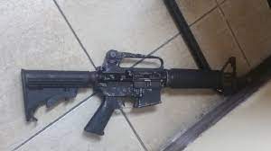 Now you can mount detachable front sight, laser, or flashlight, etc. Seized M16 Rifle Believed To Have Been Destined For A Hit Loop Jamaica