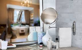 Wall Mounted Bathroom Mirror Valet