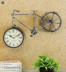 Iron Silver Cycle Watch Wall Decor Home