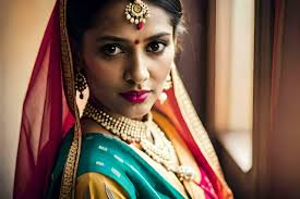 beautiful indian bride in traditional