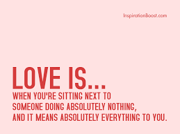 love means everything to you es