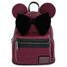 loungefly disney minnie mouse faux