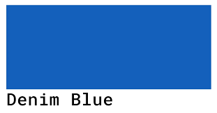 Denim Blue Color Codes The Hex Rgb