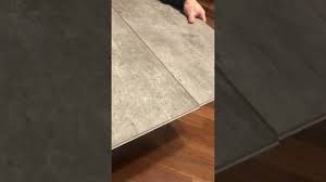 installed rigid vinyl plank flooring