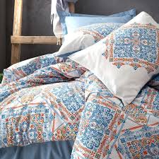 sushome blue pattern duvet cover set