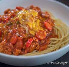 pinoy spaghetti recipe panlasang pinoy