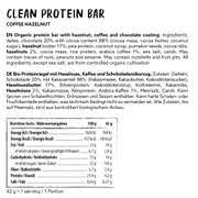 Battling the instant coffee culture. Naturally Pam Clean Protein Bar Coffee Hazelnut Organic