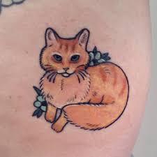 3 reviews of fat cat tattoo been going there over 10 years and never disappointed. Amanda On Instagram Little Ginger Kitty On Side Of Knee Ginger Cat Gingercat Cattoo Tattoo Tattooapprentice Orange Cat Tattoo Tattoos Tattoo Styles