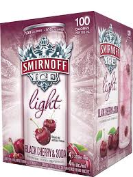 4c smirnoff ice light black cherry