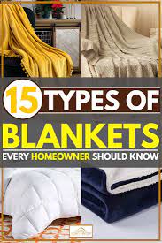 15 types of blankets every homeowner