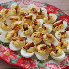deviled bacon and eggs recipe ree