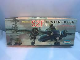Details About Aurora Grumman S2f Hunter Killer Kit 145 98 1 4 Scale 1963 As Is