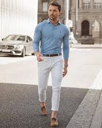 Joggers are very much in style thanks to the rise in the athleisurewear and sports luxe trends. 39 How To Wear White Pants Style For Men Vialaven Com White Pants Men Mens Outfits Mens Casual Outfits