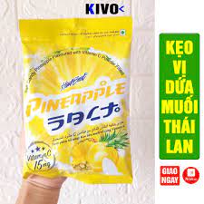 Kẹo Ngậm Dứa Muối Thái Lan Hartbeat Gói 120g - Đồ Ăn Vặt Nội Địa Thái Lan  Giá Rẻ - Bánh Kẹo Ăn Vặt - Kivo - Kẹo