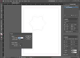 create polygons and stars in indesign