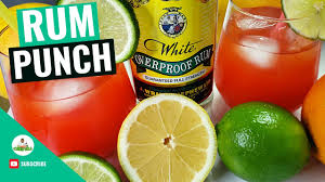 jamaican rum punch with jamaican white