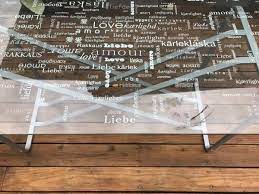 Modern Glass Desk Table Furniture