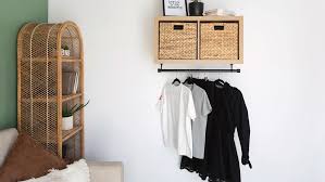 Find wardrobe rails in 19mm and 25mm diameter to suit the weight of the contents of a wardrobe. How To Hang A Clothes Rail Bunnings Australia