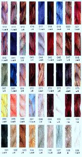 Caron Collection Chart Color Selection Guide