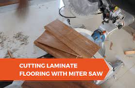 Cut Laminate Flooring With A Miter Saw